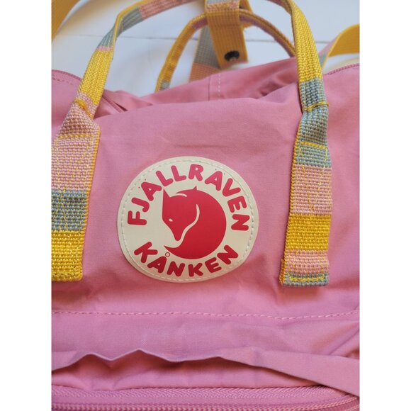 Fjallraven Kanken Pink Adjustable Strap Travel Backpack Casual School Vacation main image 9